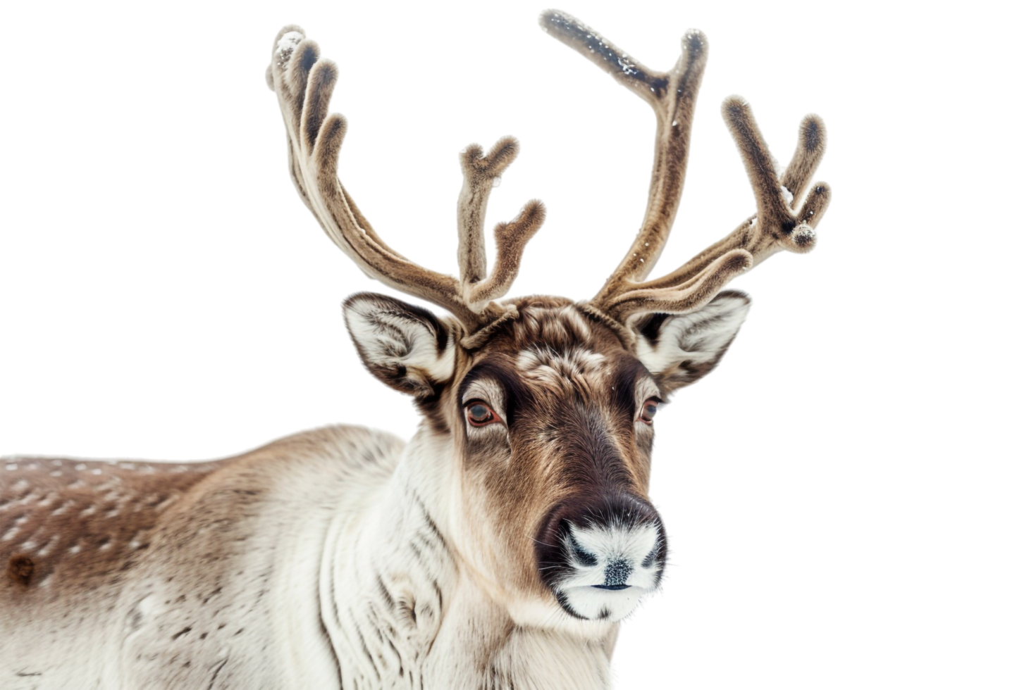 Reindeer isolated against transparent backdrop png