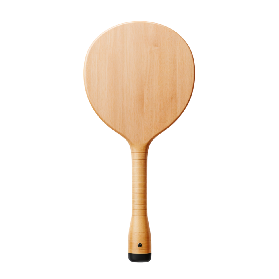 Ping pong paddle against transparent background png