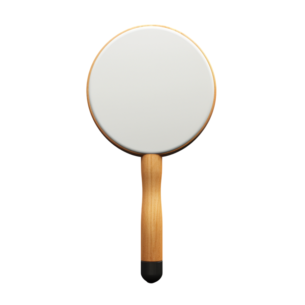 Ping pong paddle against transparent background png