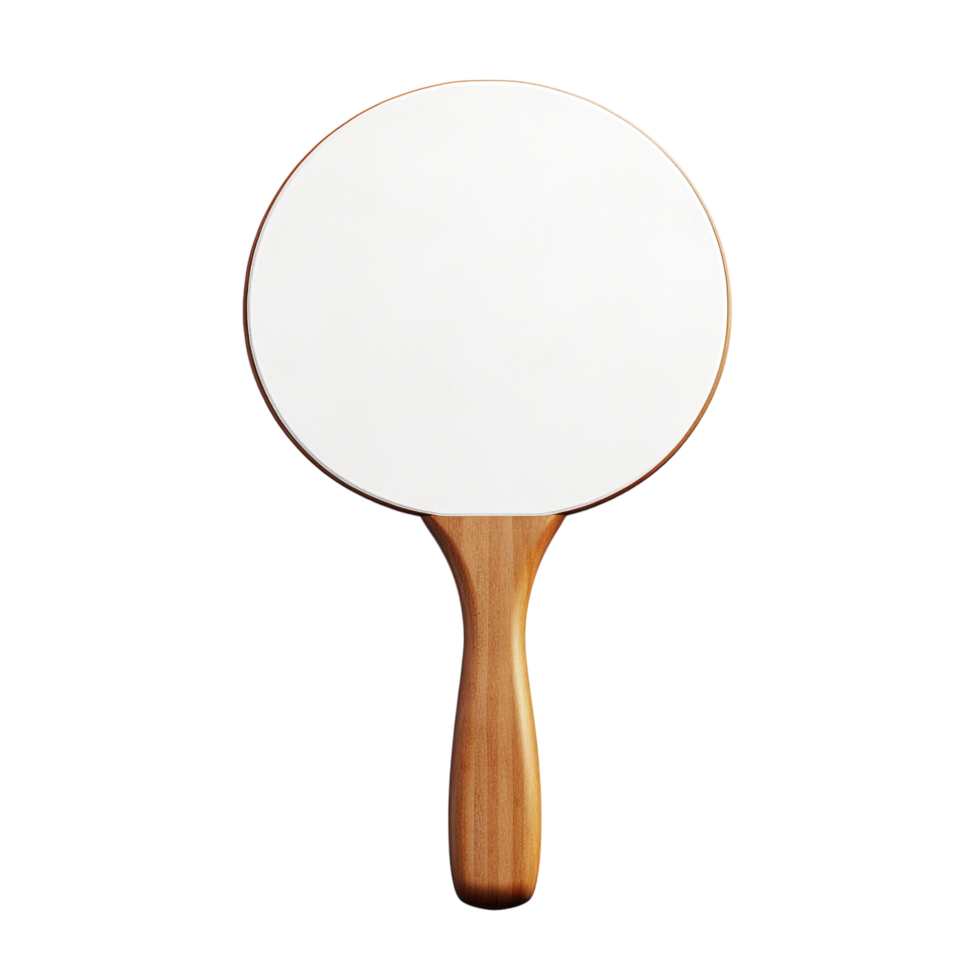 Ping pong paddle against transparent background png