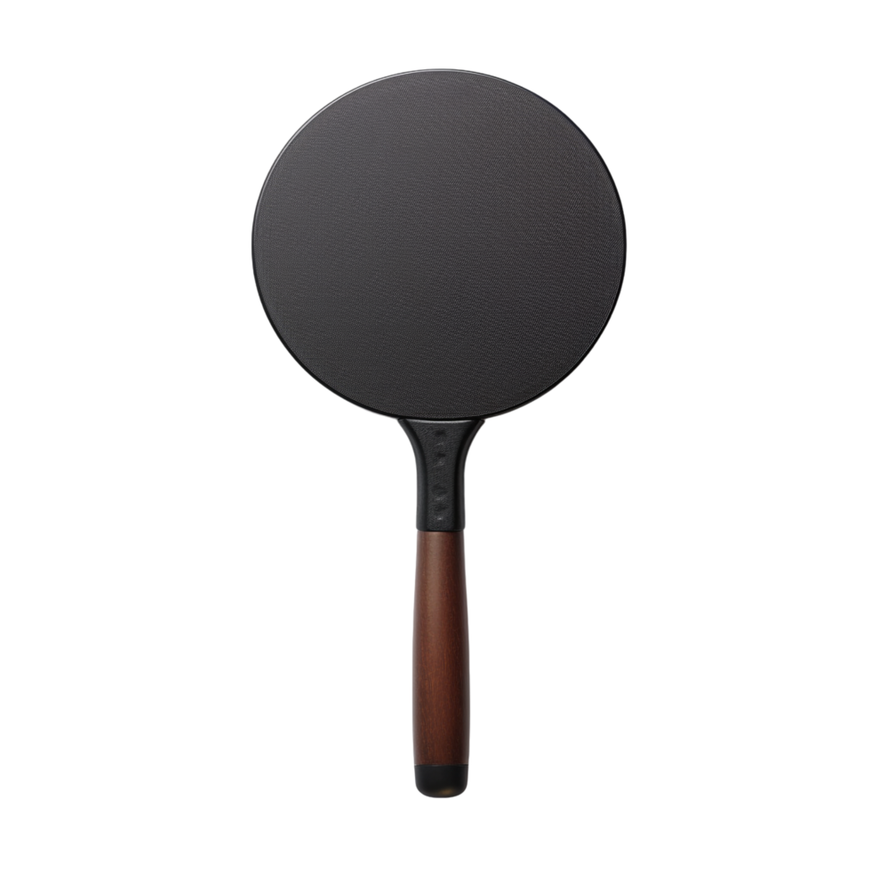 Ping pong paddle against transparent background png