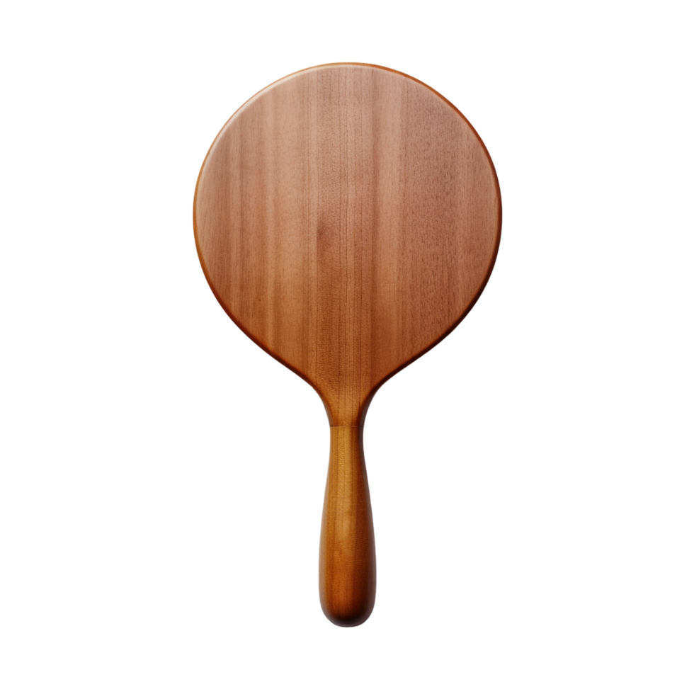 Ping pong paddle against transparent background png