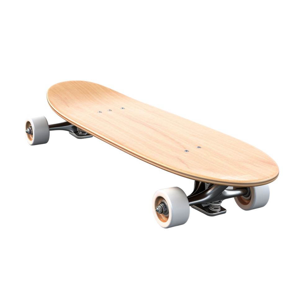 Skateboard against transparent background png