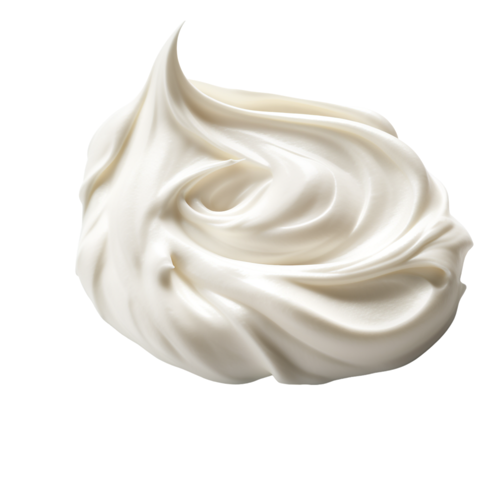 Sour Cream against transparent background png