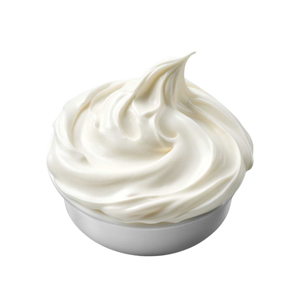 Sour Cream against transparent background png