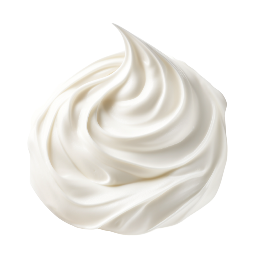 Sour Cream against transparent background png