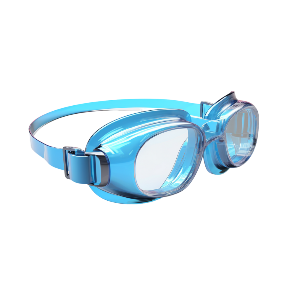 Swimming goggles against transparent background png