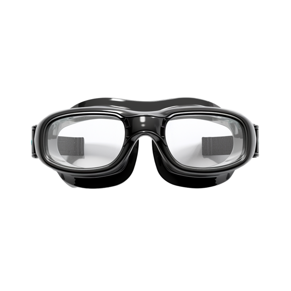 Swimming goggles against transparent background png