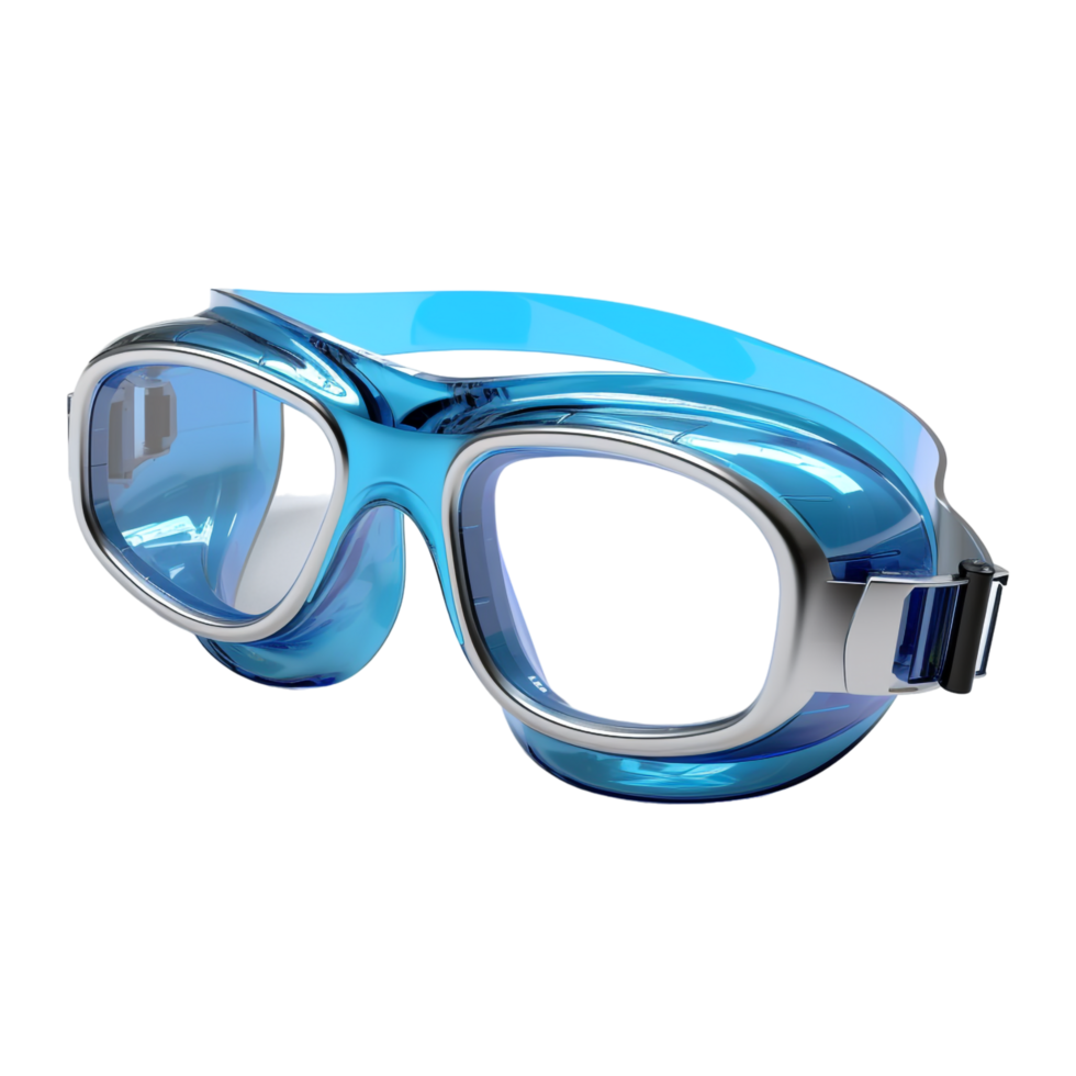Swimming goggles against transparent background png