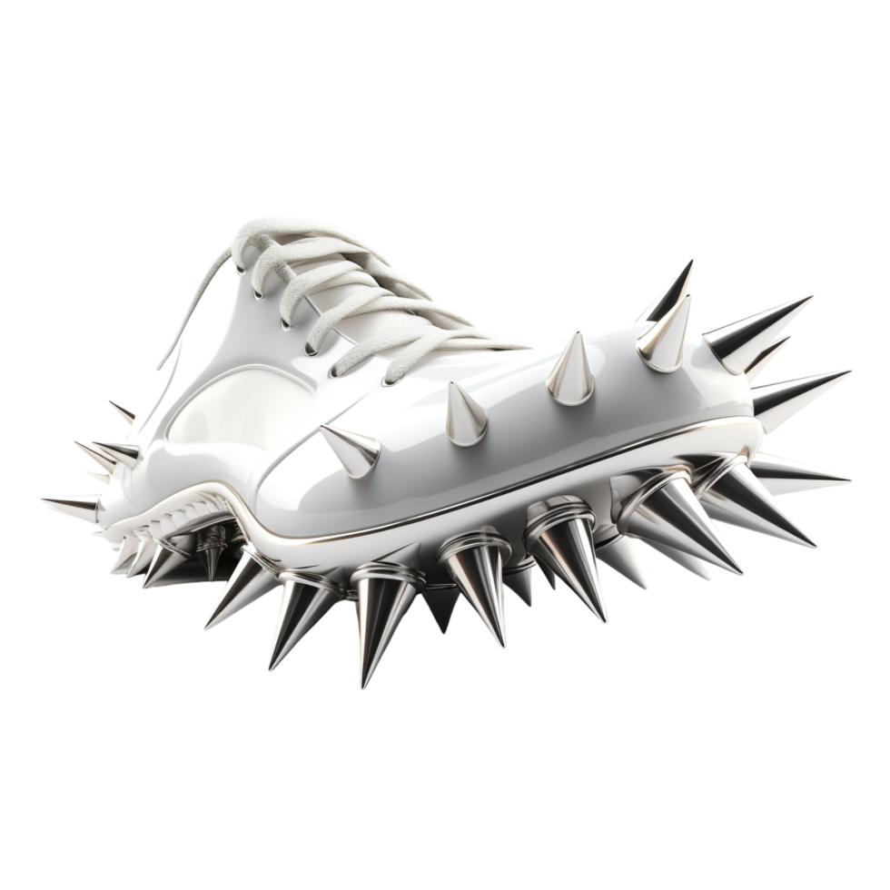 Track spikes against transparent background png