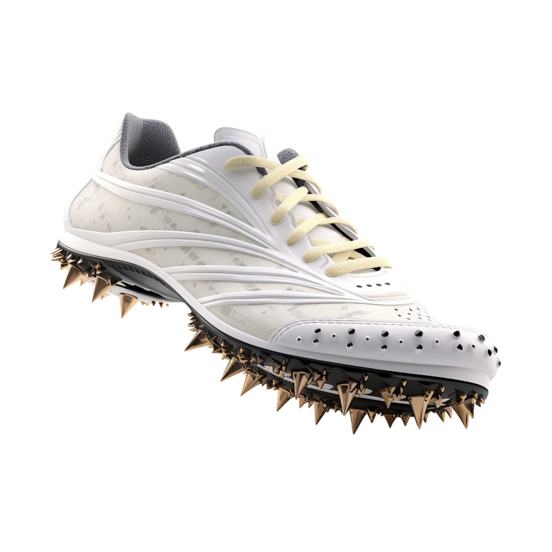 Track spikes against transparent background 47826690 PNG