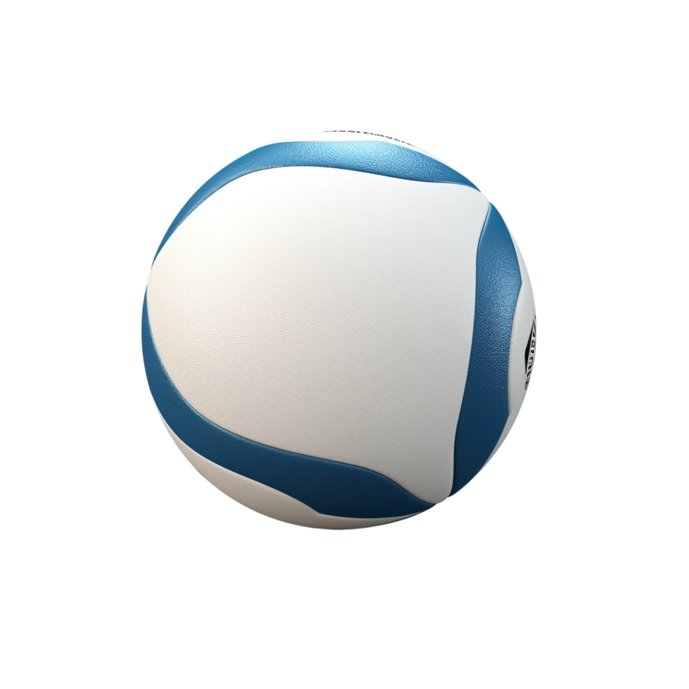 Volleyball against transparent background png