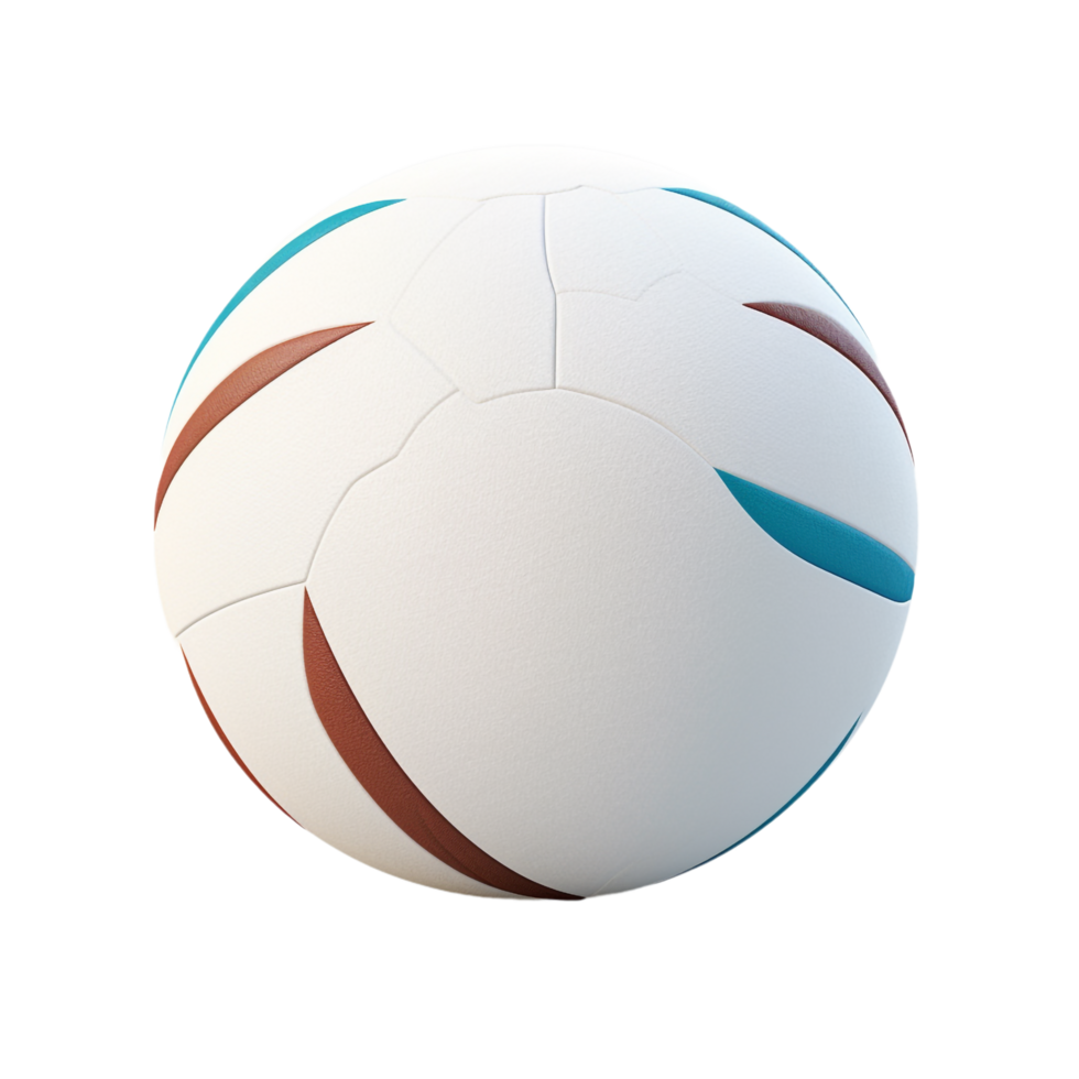 Volleyball against transparent background png