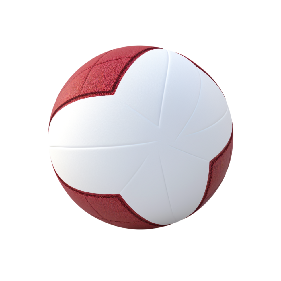 Volleyball against transparent background png