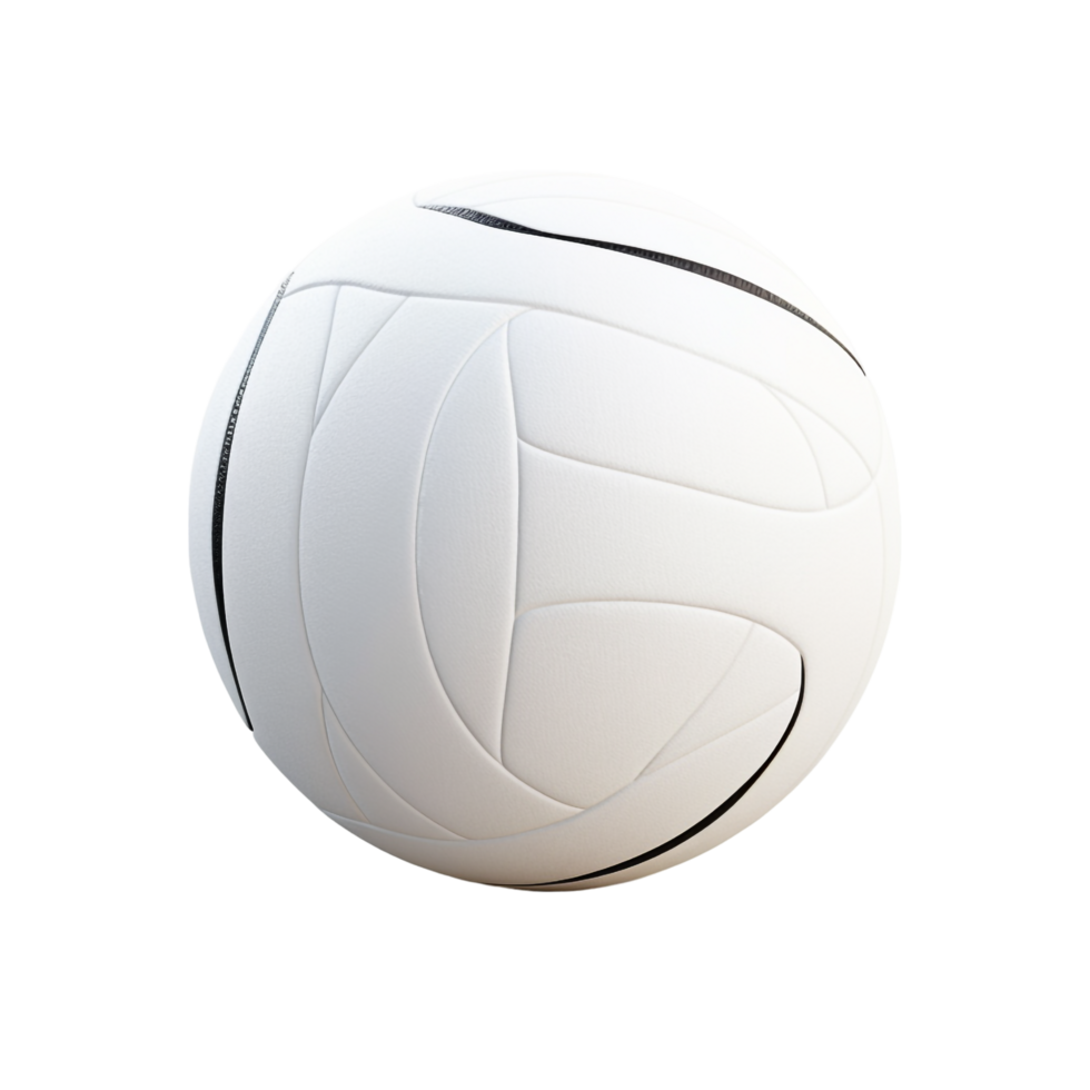 Volleyball against transparent background png