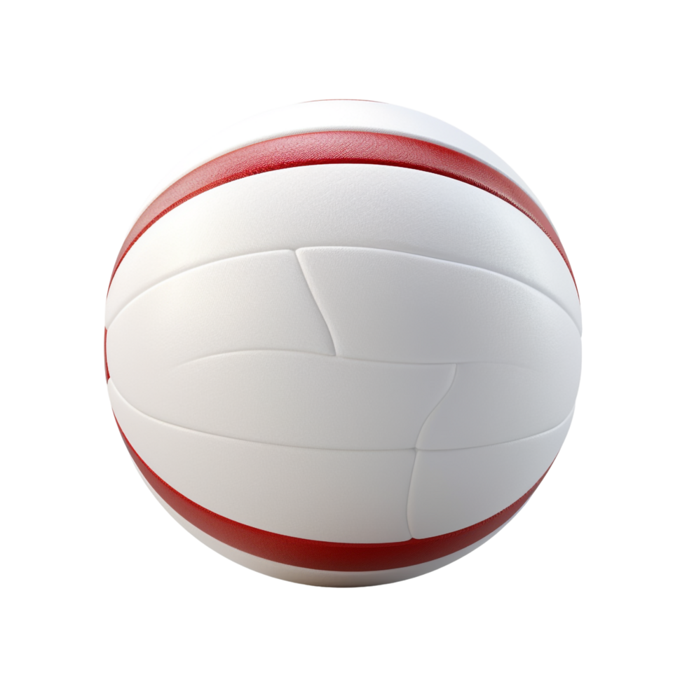 Volleyball against transparent background png