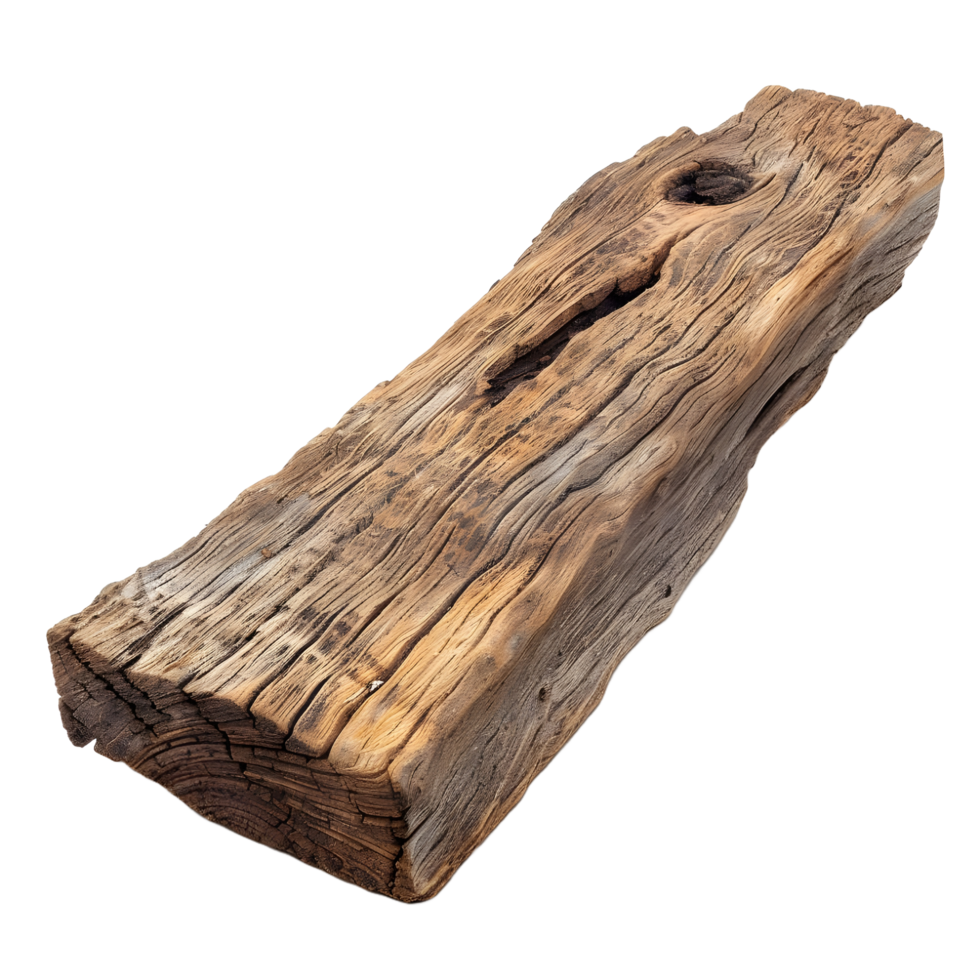 A piece of wood on transparent background high 8K 47827909 PNG