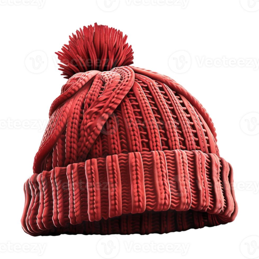 Winter Hat or Cap on Transparent Background png
