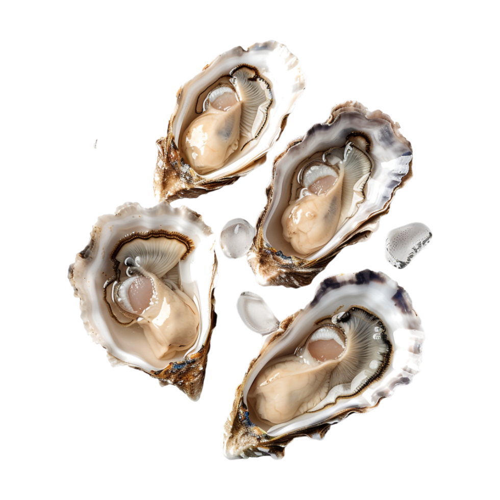 Oyster Seafood on Transparent Background png