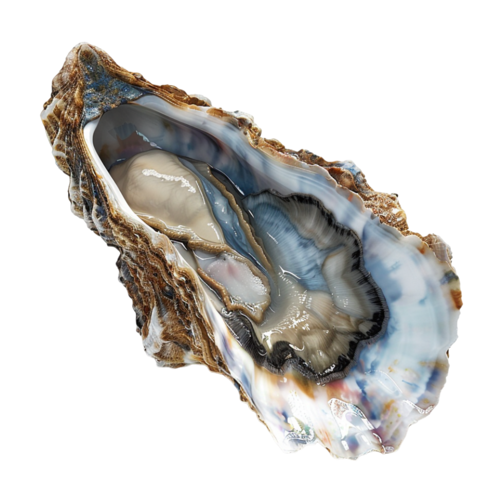 Oyster Seafood on Transparent Background png