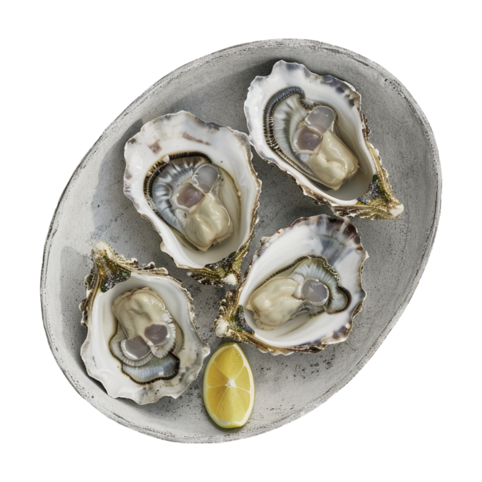 Oyster Seafood on Transparent Background png
