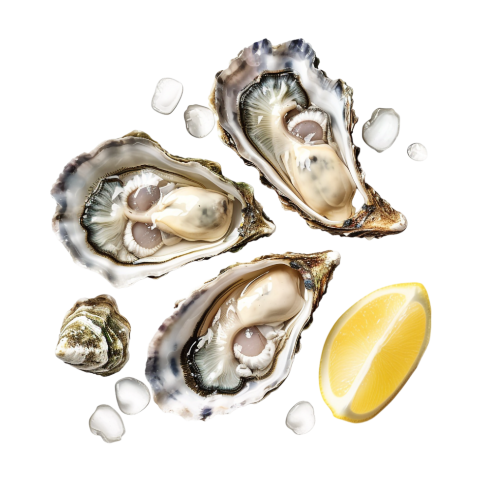 Oyster Seafood on Transparent Background png