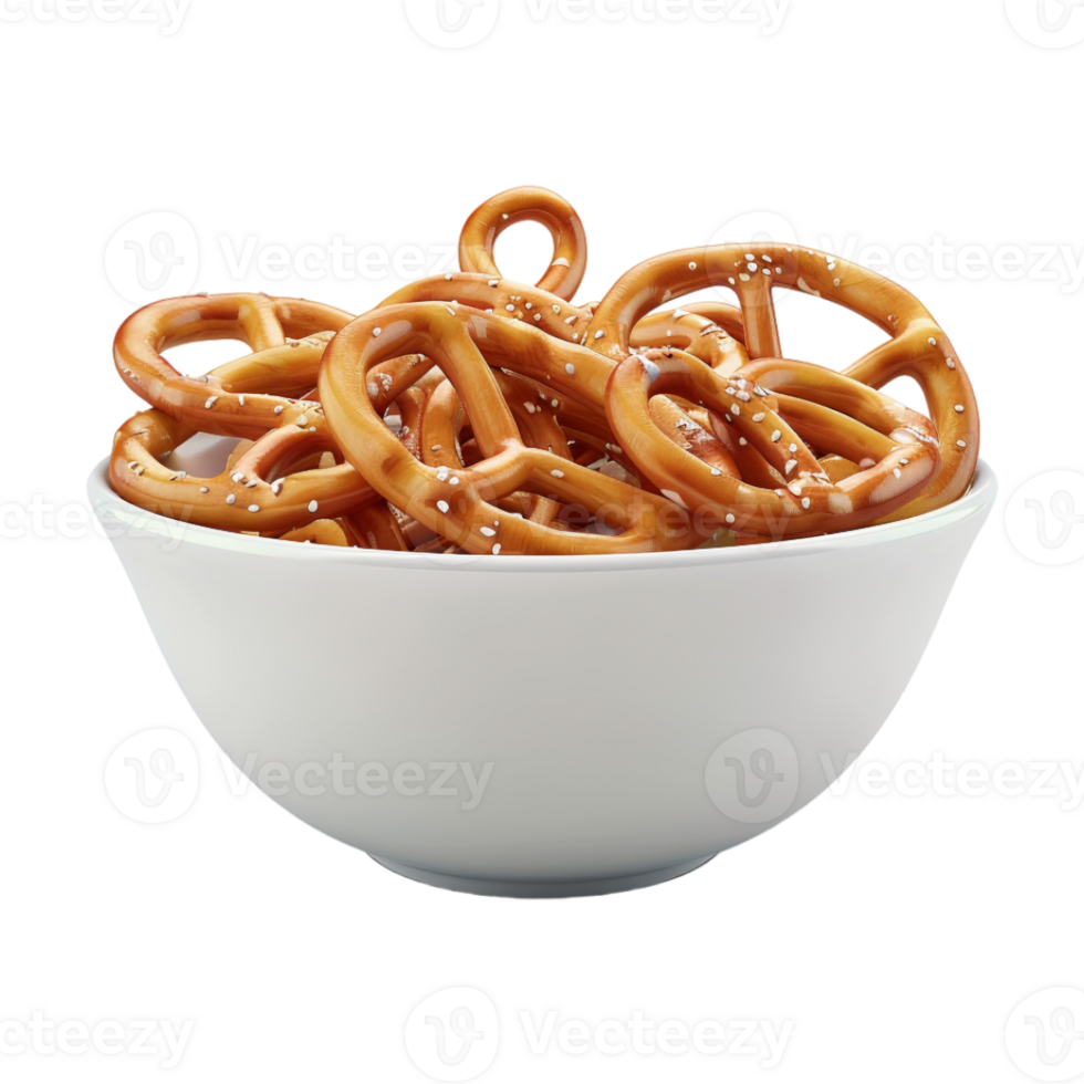 Fried Onions Rings in Bowl on Transparent Background png
