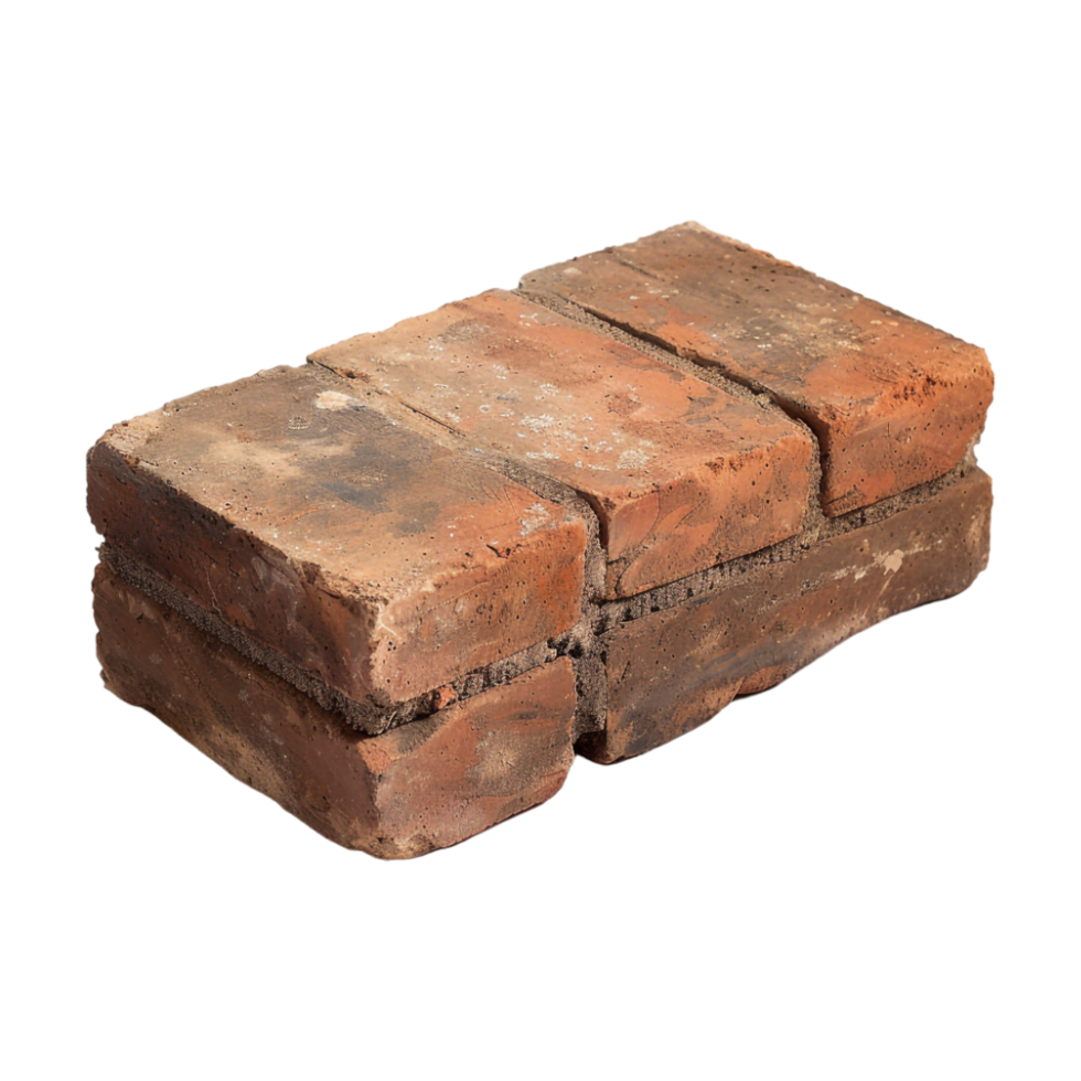 Stack of Bricks on Transparent Background png