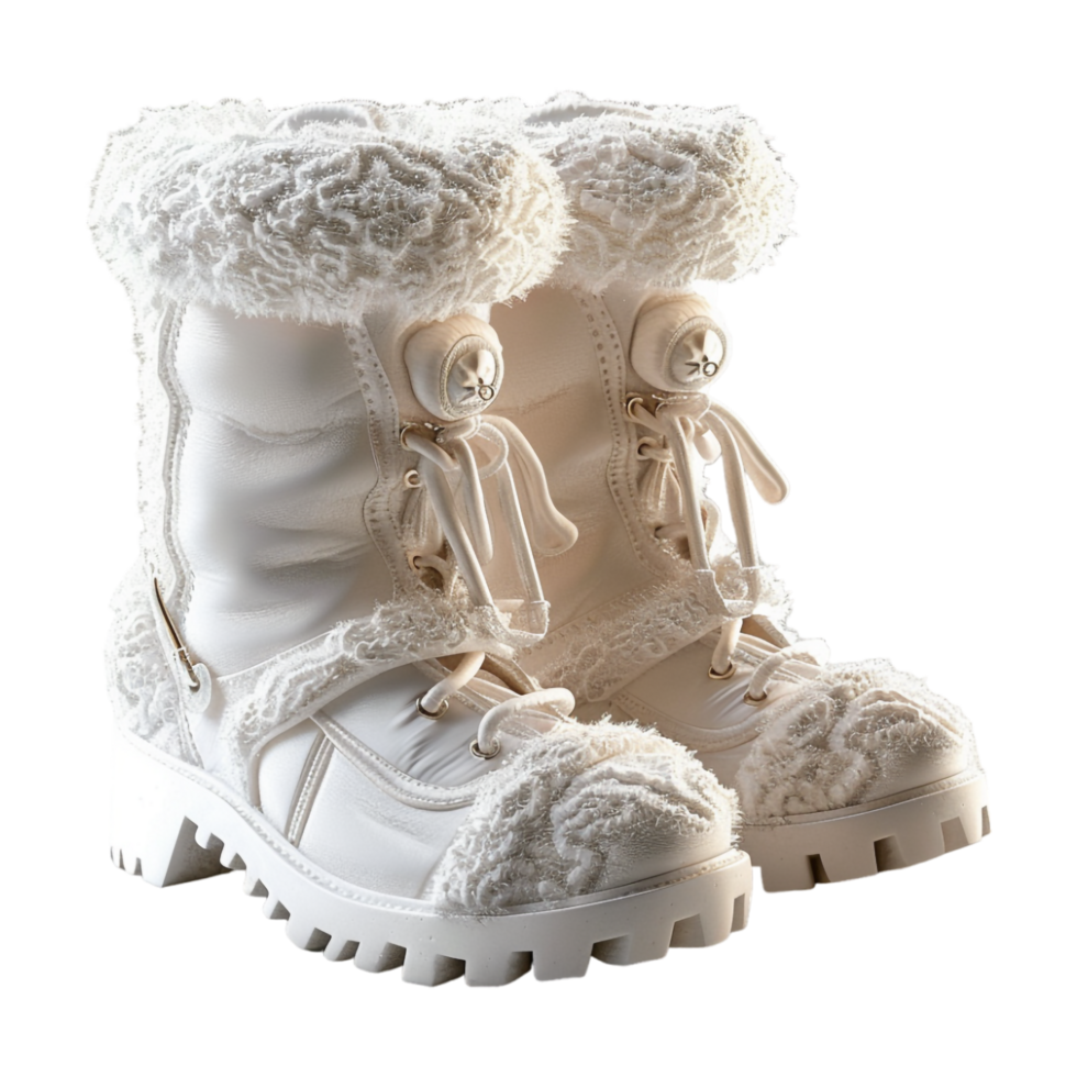Winter Shoes on Transparent Background png