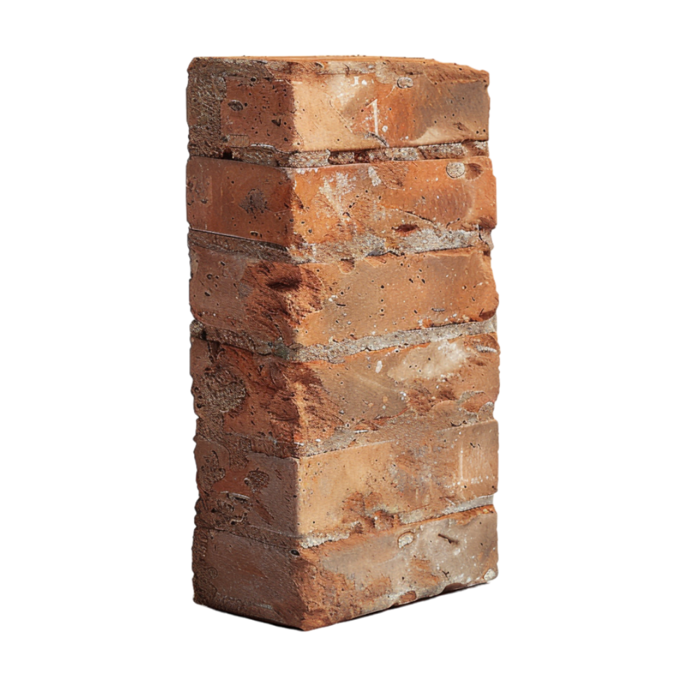 Stack of Bricks on Transparent Background png