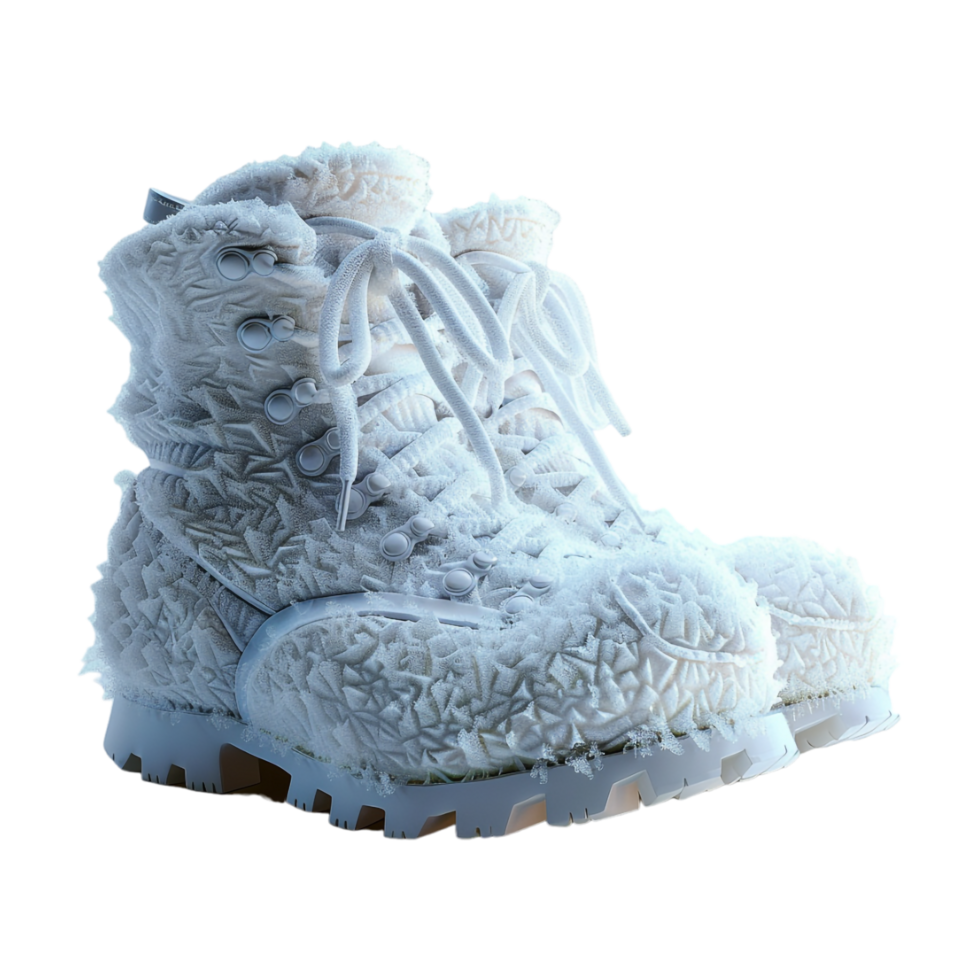 Winter Shoes on Transparent Background png