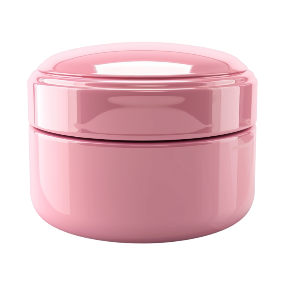 Cream Bowl for Makeup on Transparent Background png