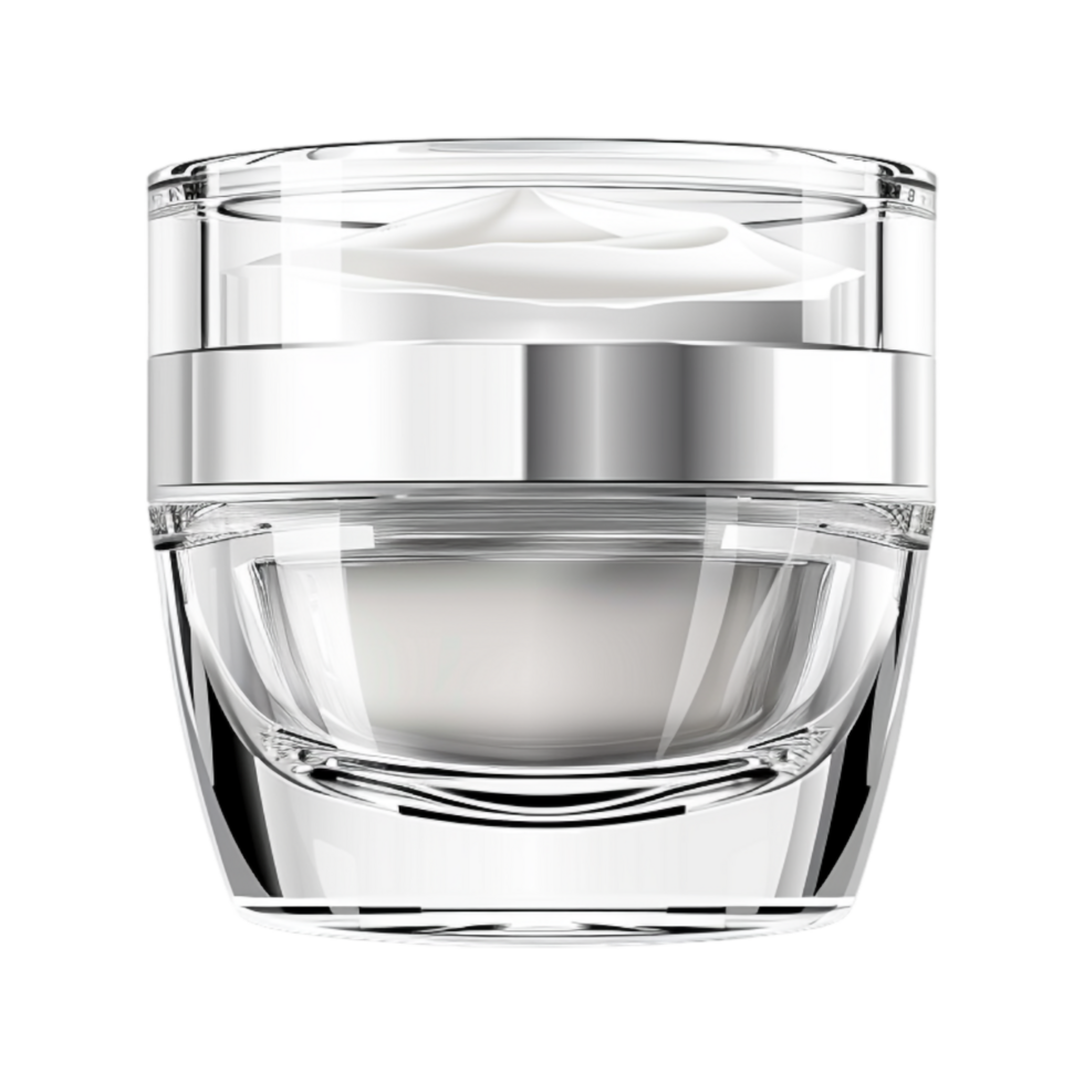 Cream Bowl for Makeup on Transparent Background png