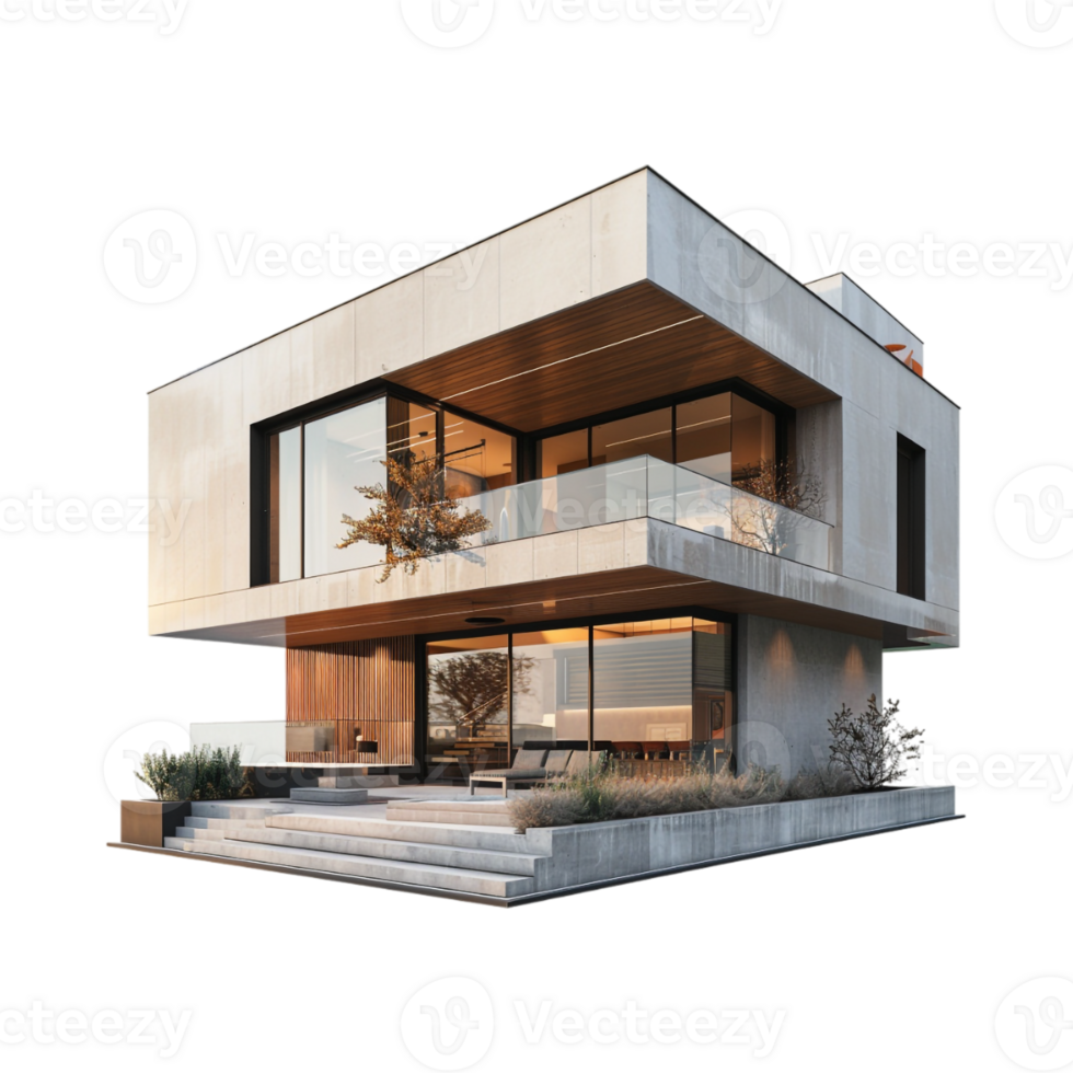 Luxury House or Home on Transparent Background png