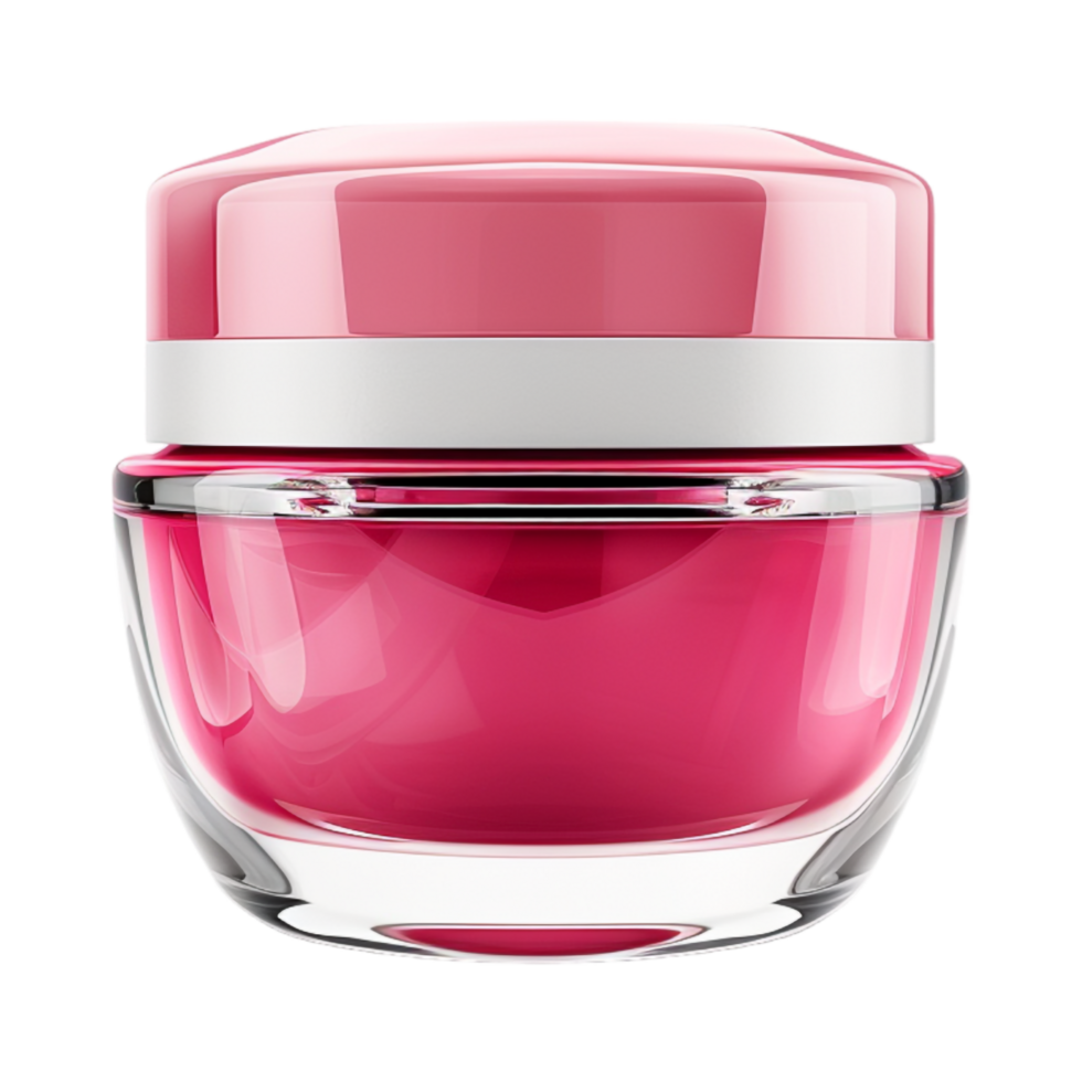Cream Bowl for Makeup on Transparent Background png