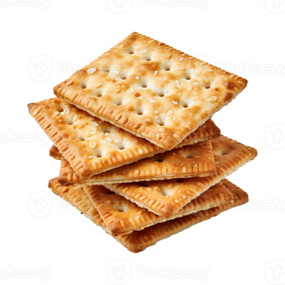 Biscuits Stack on Transparent Background png