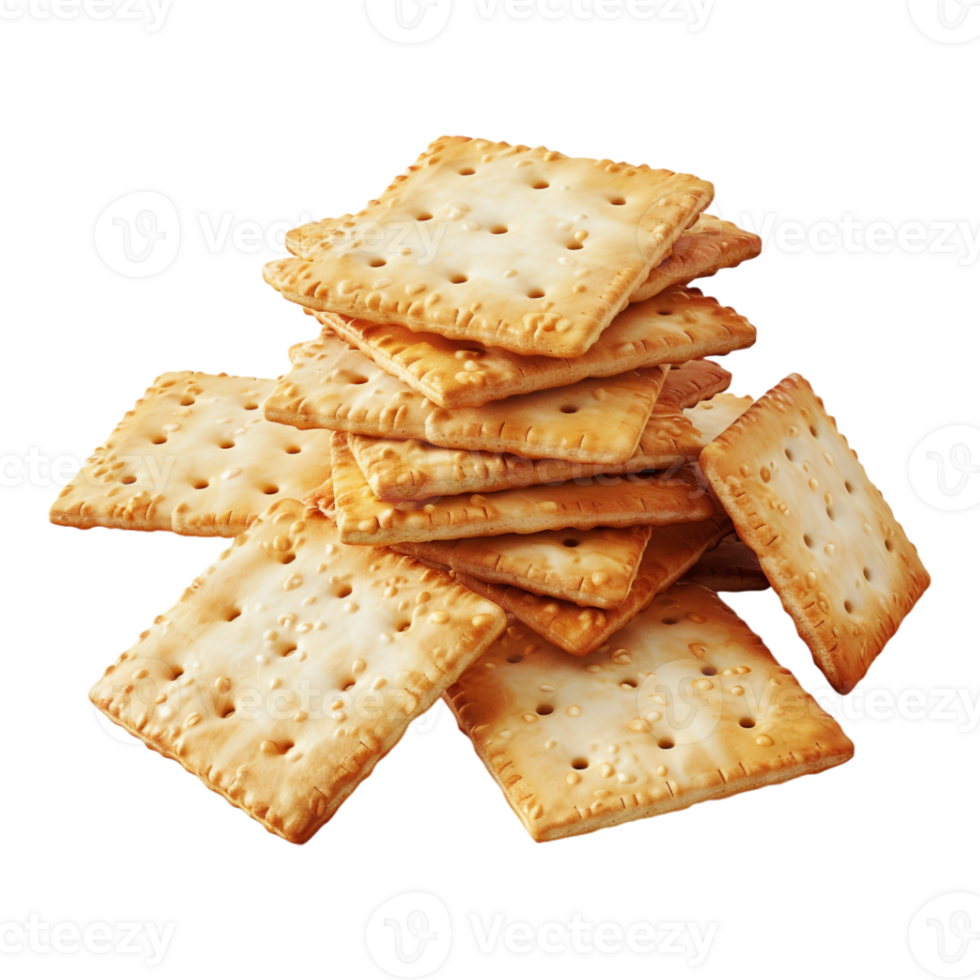 Biscuits Stack on Transparent Background png