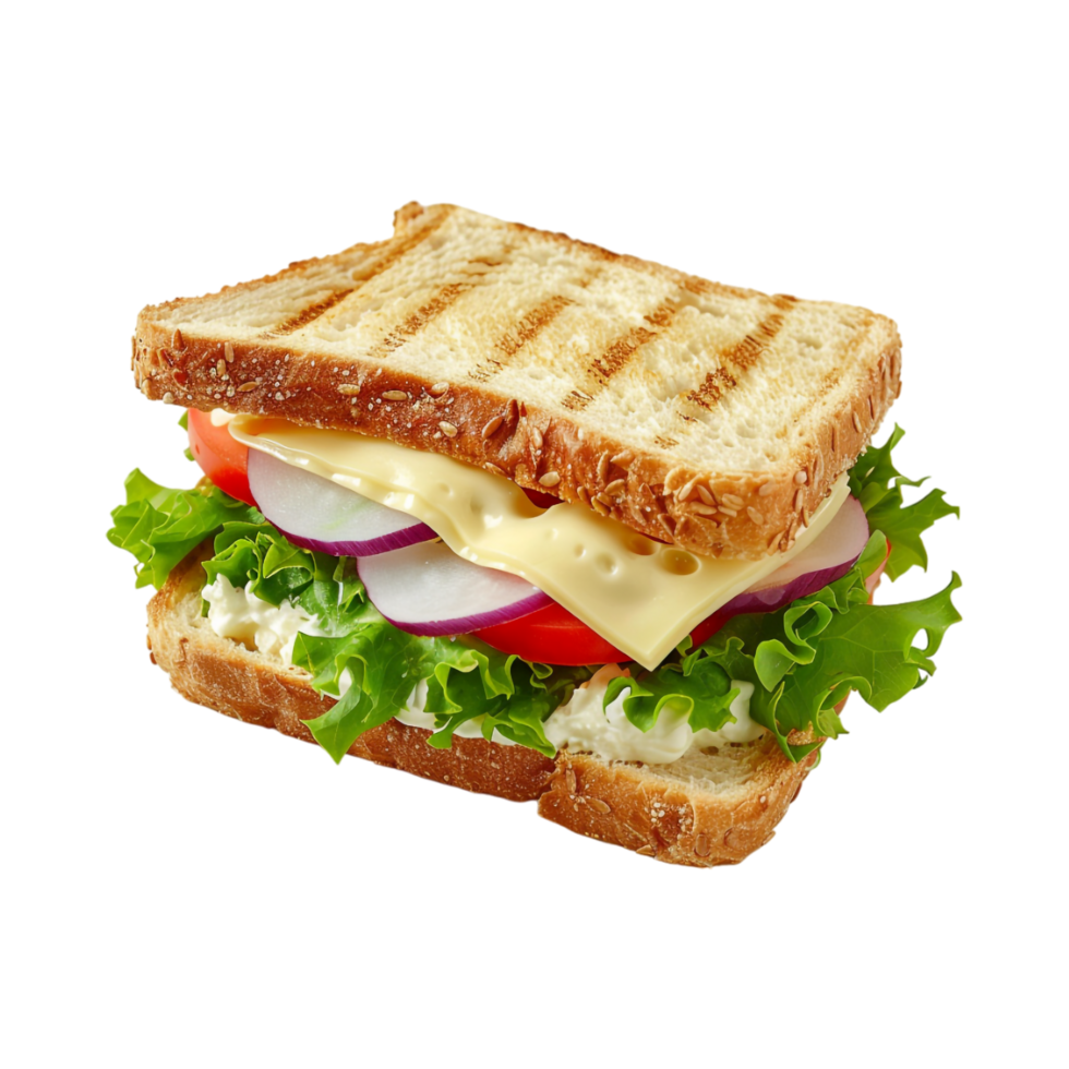Club Sandwich on Transparent Background png