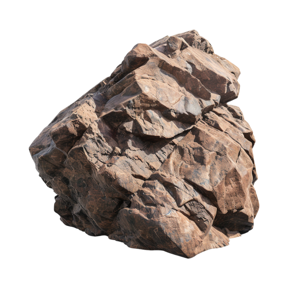 Big Rock Mountain Piece on Transparent Background png