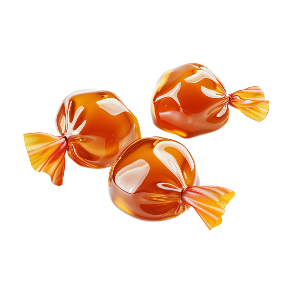 Brown Sugar Candy Sweet on Transparent Background png