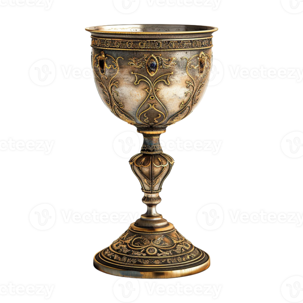 Vintage Champion Cup on Transparent Background png