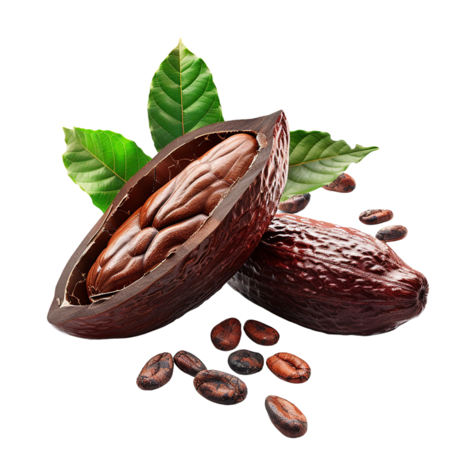Ghana Cocoa on Transparent Background png