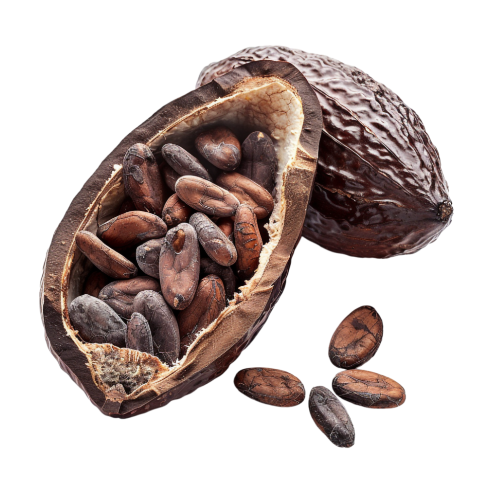 Ghana Cocoa on Transparent Background png