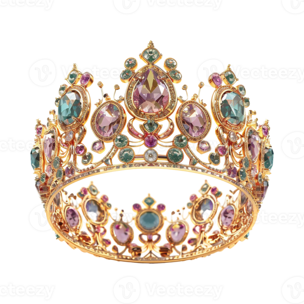 Luxury Crown on Transparent Background png