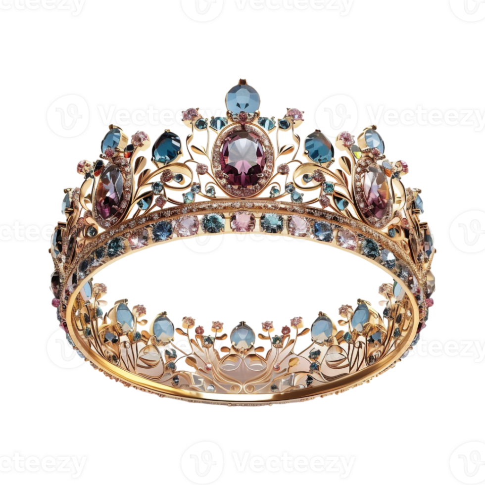 Luxury Crown on Transparent Background png
