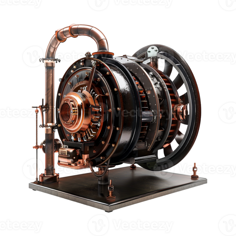 l'eau pompage machine sur transparent Contexte png