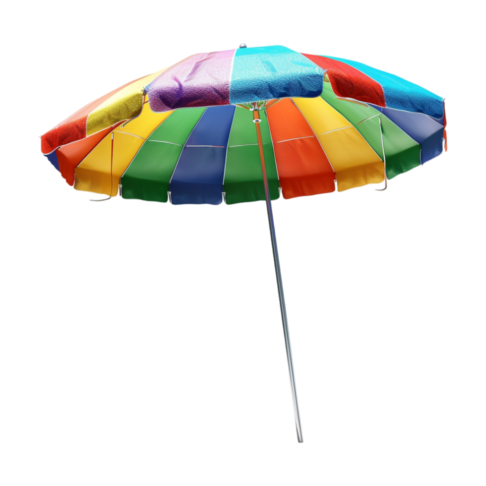 Beach Umbrella on Transparent Background png