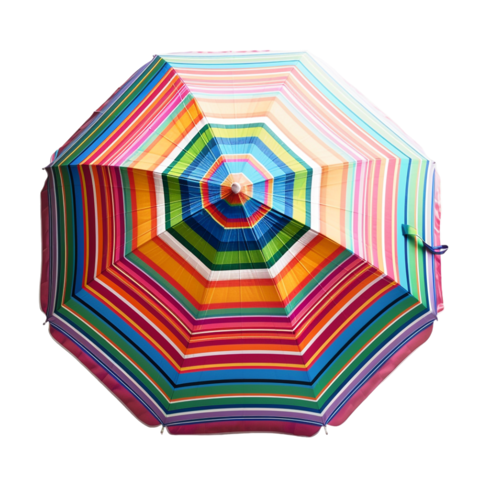 Beach Umbrella on Transparent Background png