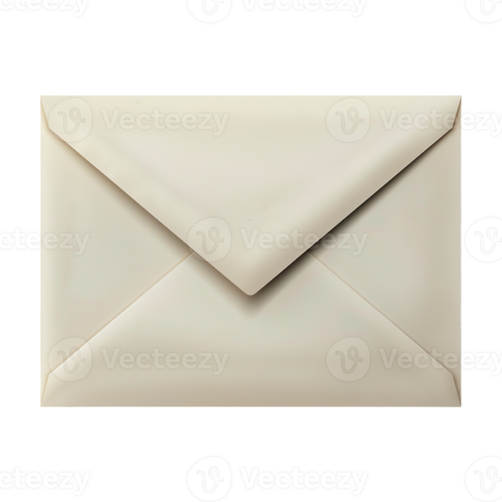 Mail Envelop on Transparent Background png