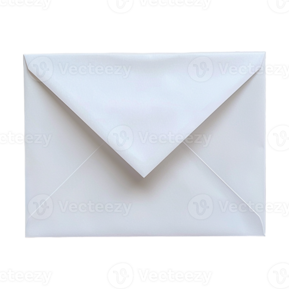 Mail Envelop on Transparent Background png